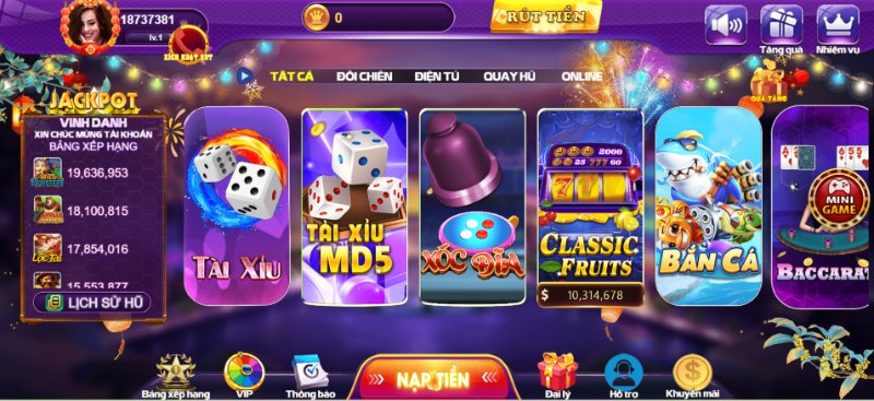 Sau khi cài đặt xong, giờ bạn có thể mở ứng dụng để tham gia game